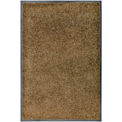 Vidaxl - Paillasson lavable Marron 60x90 cm