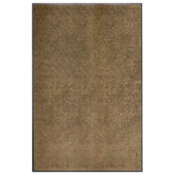 vidaXL Paillasson lavable Marron 120x180 cm - TU