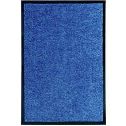 Vidaxl - Paillasson lavable Bleu 40x60 cm