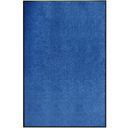 Vidaxl - Paillasson lavable Bleu 120x180 cm