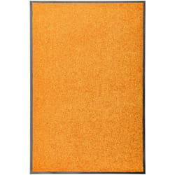 Vidaxl - Paillasson lavable Orange 60x90 cm
