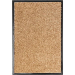 Vidaxl - Paillasson lavable Crème 40x60 cm