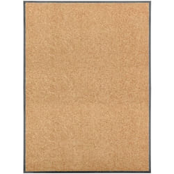 Vidaxl - Paillasson lavable Crème 90x120 cm