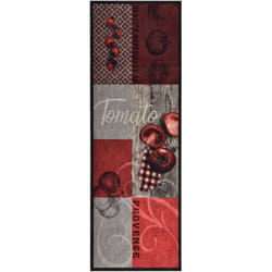 Vidaxl - Tapis de sol de cuisine lavable Tomate 45x150 cm