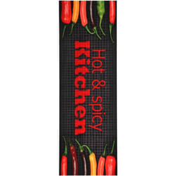 Vidaxl - Tapis de sol de cuisine lavable Hot&Spicy 60x180 cm