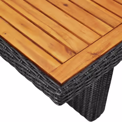 VidaXL 310144 table de jardin Noir - Vue supplémentaire 4