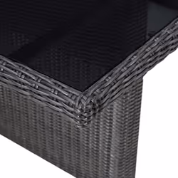 VidaXL 310145 table de jardin Noir - Vue supplémentaire 4