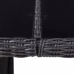 VidaXL 310145 table de jardin Noir - Vue supplémentaire 5