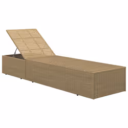 VidaXL 310146 chaise d'extérieur Linge Siège rembourré Polyuréthane, Acier Marron, Gris - Vue supplémentaire 7