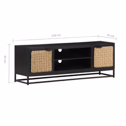 VidaXL 323496 Support TV et centre de divertissement - Vue supplémentaire 7