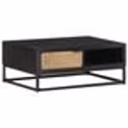 vidaXL Table basse 90x60x35 cm Bois de manguier massif - TU
