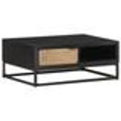 vidaXL Table basse 90x60x35 cm Bois de manguier massif - TU