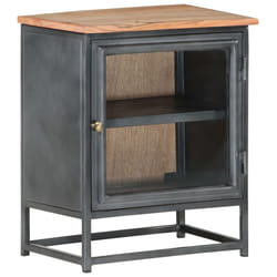 VidaXL 323501 Table de nuit et table de chevet Gris