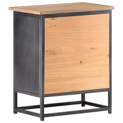 VidaXL 323501 Table de nuit et table de chevet Gris - Vue supplémentaire 4