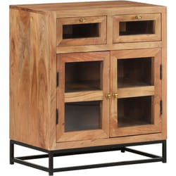 Buffet 60x35x70 cm Bois d'acacia massif vidaXL