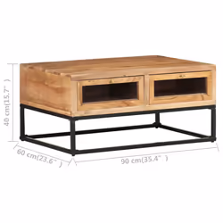 VidaXL 323506 Table à café, latérale et de salon - Vue supplémentaire 7