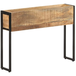 Vidaxl - Jardinière 90x20x68 cm Bois de manguier brut