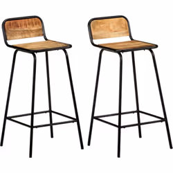 Appréciez de siroter du vin, de prendre de quelque chose à manger ou simplement de vous détendre sur ces chaises de bar en bo ...