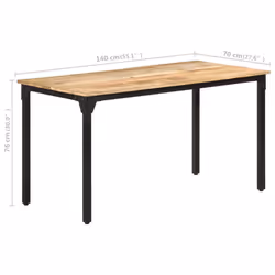 VidaXL 321973 table de cuisine et de salle à manger - Vue supplémentaire 7