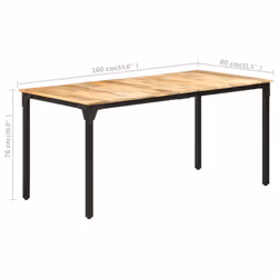 VidaXL 321974 table de cuisine et de salle à manger - Vue supplémentaire 7