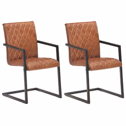 VidaXL 321843, mousse, Cuir véritable, Acier, 510 mm, 560 mm, 910 mm, 45 cm, 46,5 cm
