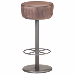 Ce tabouret de bar en cuir véritable simple, doux et convivial est conçu de façon unique. Il est superbe dans les restaurants ...