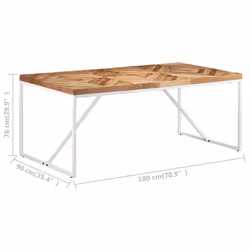 VidaXL 323551 table de cuisine et de salle à manger - Vue supplémentaire 7
