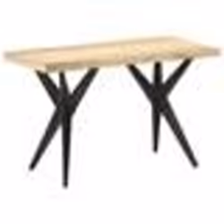 vidaXL Table à manger 120x60x76 cm Bois de manguier massif - TU
