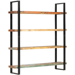 Vidaxl - Bibliothèque 4 niveaux 160x40x180cm Bois solide de récupération