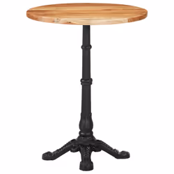 VidaXL 321088 table de cuisine et de salle à manger Forme arrondie