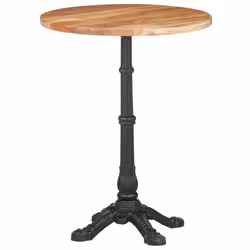 VidaXL 321088 table de cuisine et de salle à manger Forme arrondie - Vue supplémentaire 8
