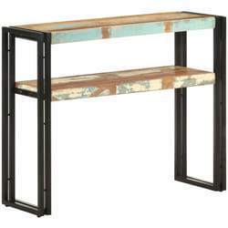 Vidaxl - Table console 90x30x75 cm Bois de récupération massif