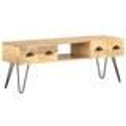 vidaXL Meuble TV 120x35x45 cm Bois solide de manguier - TU