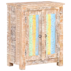vidaXL Buffet 61x35x76 cm Bois d'acacia brut - TU
