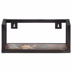 VidaXL 320668 étagères Bois, Fer