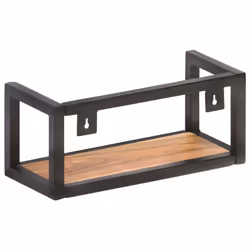 VidaXL 320669 étagères Bois d'acacia, Fer - Vue supplémentaire 4