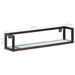 VidaXL 320671 étagères Bois, Fer - Vue supplémentaire 7