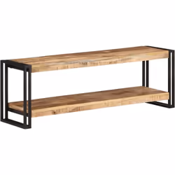 Ce meuble TV en bois ajoute un aspect industriel et convient à votre salon et votre chambre à coucher. Le meuble TV est fait  ...