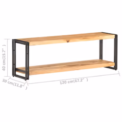 VidaXL 320680 Support TV et centre de divertissement - Vue supplémentaire 6