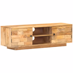 Ce meuble TV en bois présente un style classique et en fait un choix parfait pour votre espace de vie intérieur. Le meuble st ...