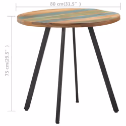 VidaXL 320484 table de cuisine et de salle à manger - Vue supplémentaire 4