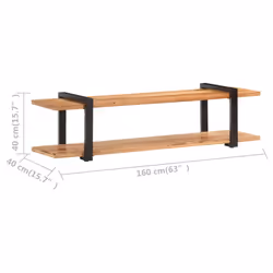 VidaXL 320499 Support TV et centre de divertissement - Vue supplémentaire 5