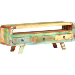 Vidaxl - Meuble tv 117x30x41 cm Bois de récupération massif