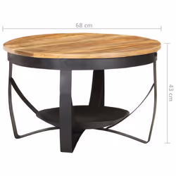 VidaXL 320794 Table à café, latérale et de salon - Vue supplémentaire 6