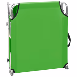 VidaXL 310325 chaise d'extérieur Linge Siège rembourré Acier, Polyester Vert - Vue supplémentaire 6