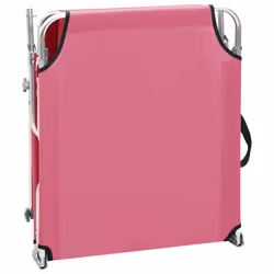 VidaXL 310327 chaise d'extérieur Linge Siège rembourré Acier, Polyester Magenta - Vue supplémentaire 6