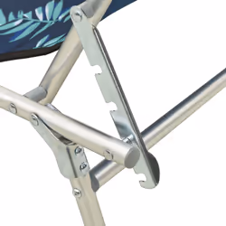 VidaXL 310328 chaise d'extérieur Linge Siège rembourré Acier, Polyester Multicolore - Vue supplémentaire 7