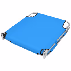 VidaXL 310332 chaise d'extérieur Linge Siège rembourré Acier, Polyester Bleu, Turquoise - Vue supplémentaire 4