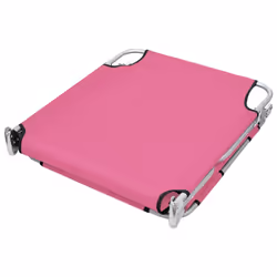 VidaXL 310333 chaise d'extérieur Linge Siège rembourré Acier, Polyester Magenta - Vue supplémentaire 4