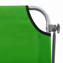 VidaXL 310335 chaise d'extérieur Linge Siège rembourré Tissu, Acier Vert - Vue supplémentaire 7